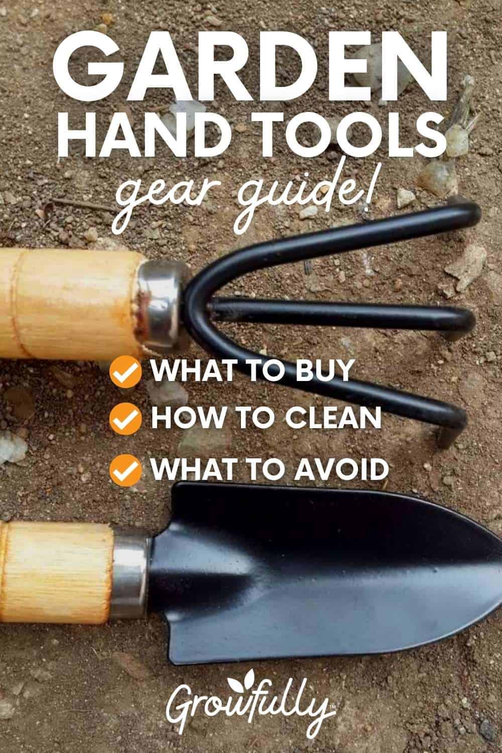 Garden Hand Tools Pin 