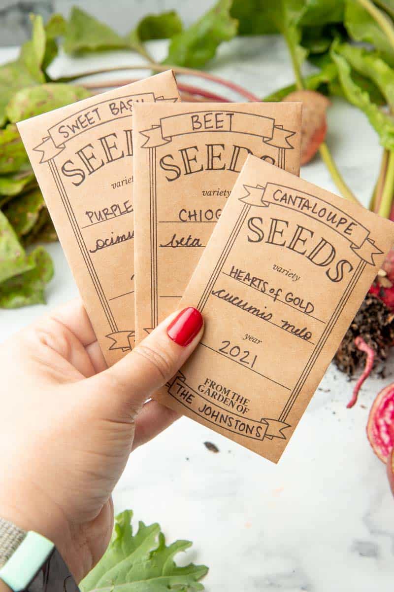 Rafflesia Arnoldi Krage kølig Printable Seed Packets for Seed Saving & Sharing - Growfully
